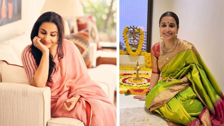 Vidya Balan look nice